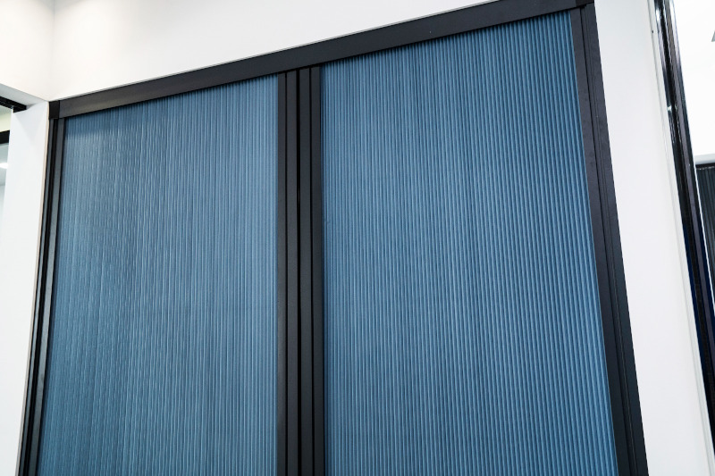 premium screens reducing heat and glare indoors